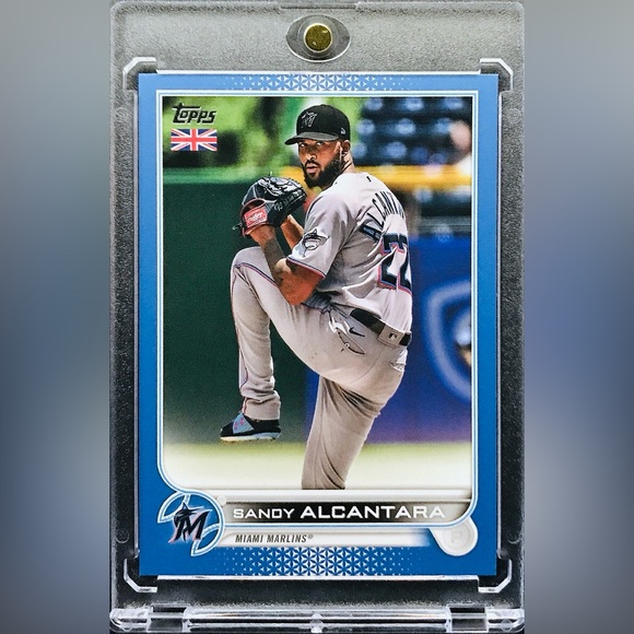 Sandy Alcantara - 2022 Topps UK Blue #30 [26/75] - Picture 1 of 2